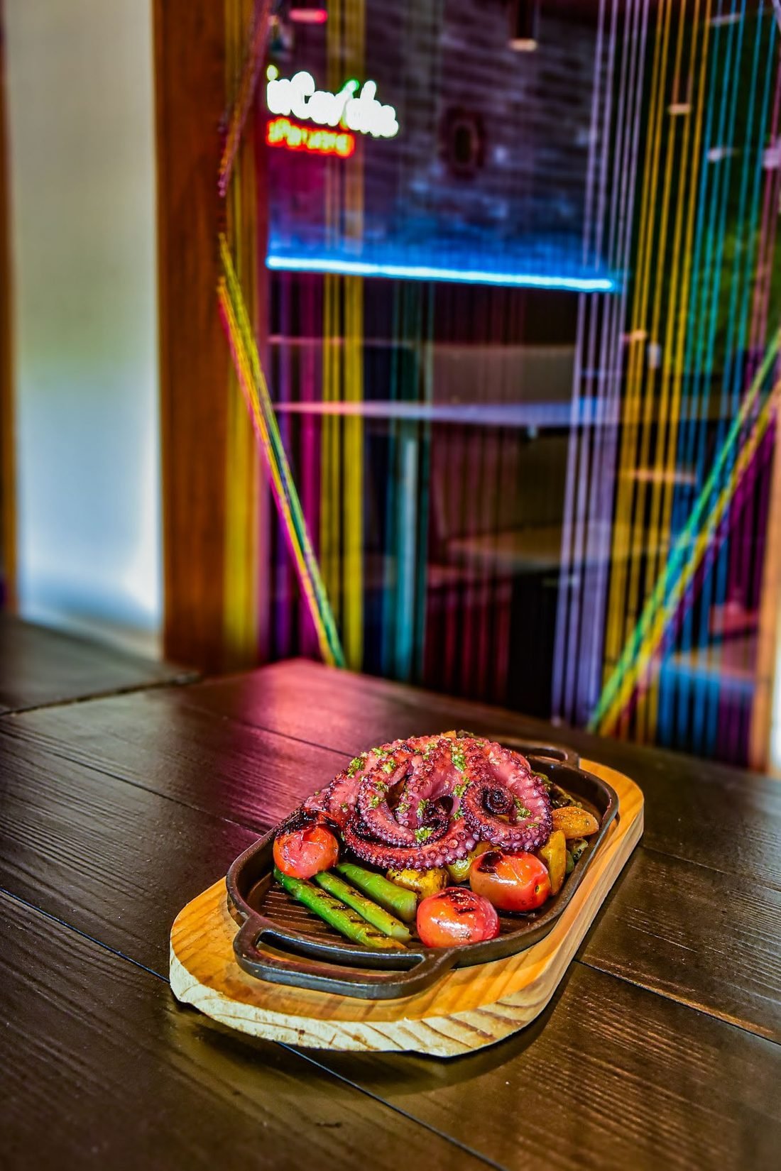 Pulpo a la parrilla de Gastro Inka